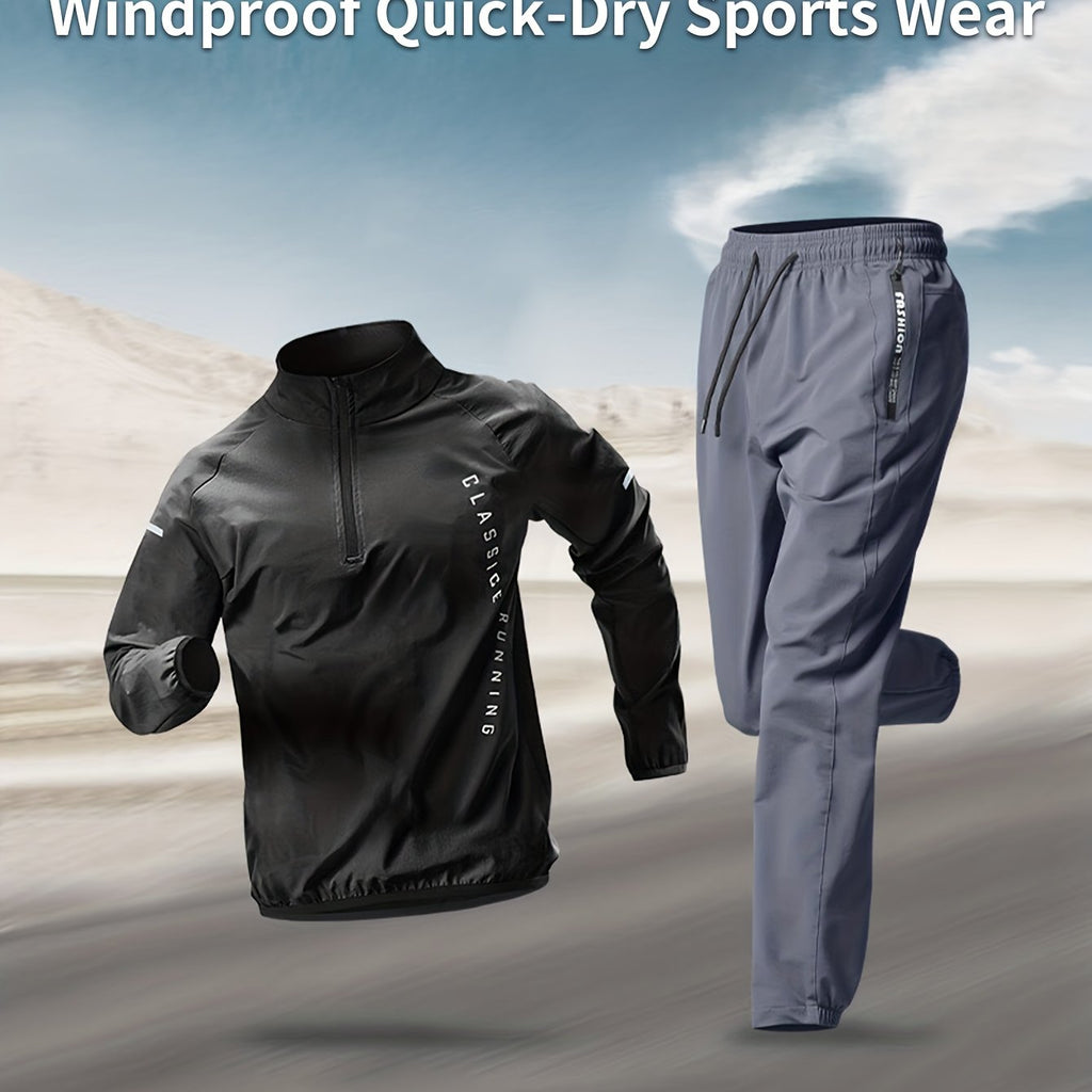 Ensemble de sport décontracté deux pièces pour homme