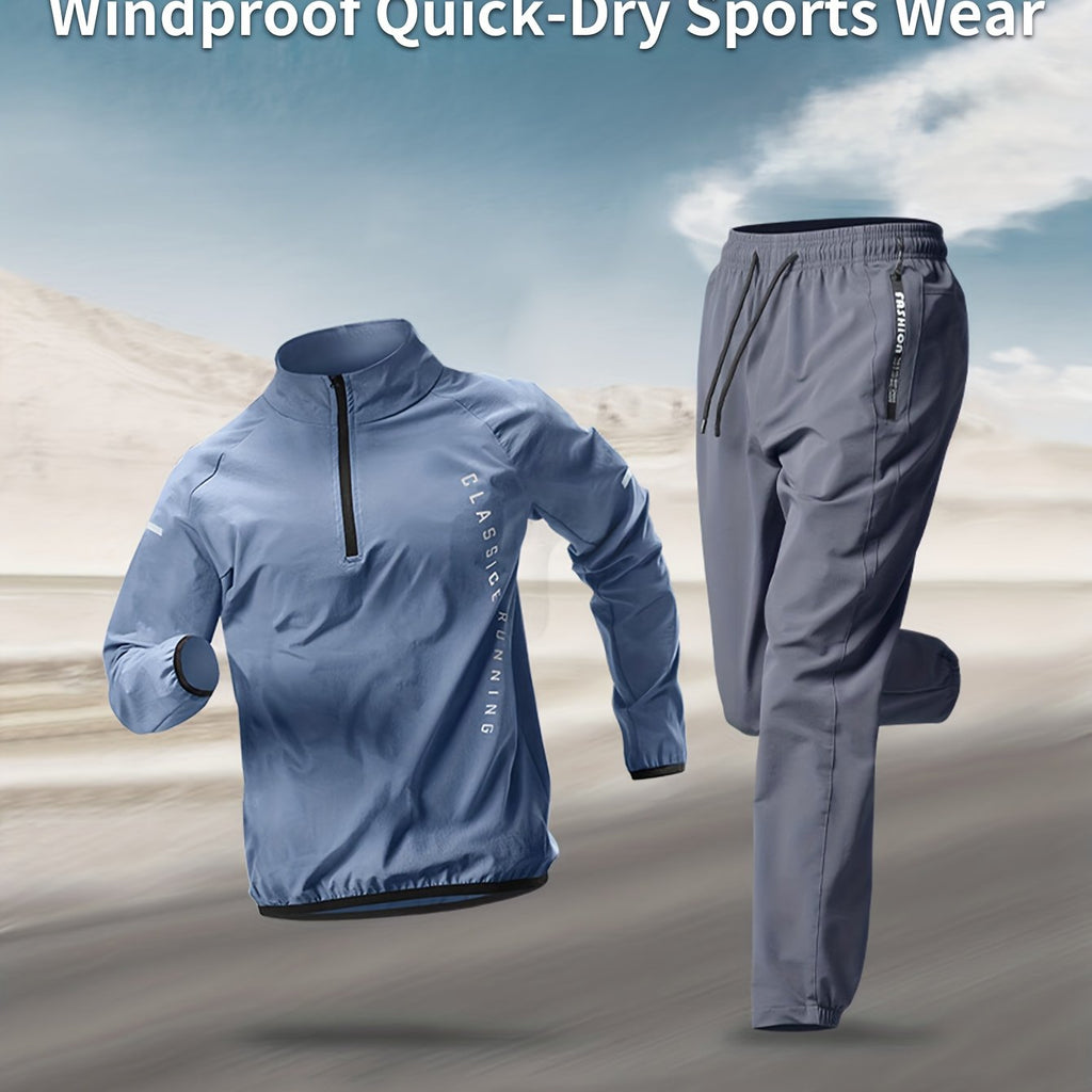 Ensemble de sport décontracté deux pièces pour homme