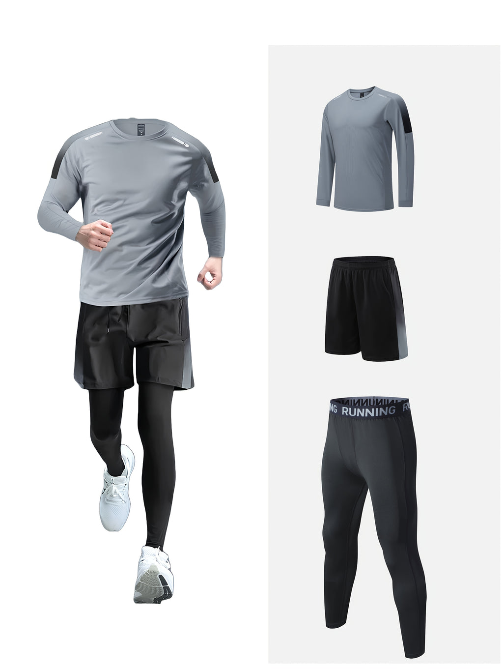 Ensemble de sport homme 3 pièces