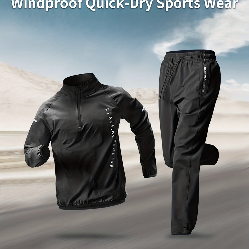 Ensemble de sport décontracté deux pièces pour homme