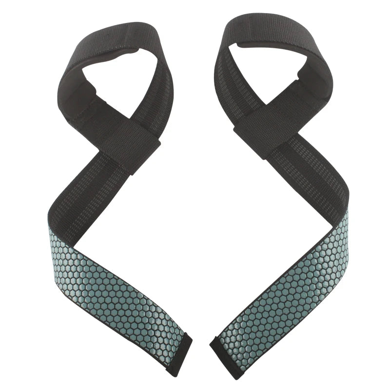 Sangles de levage antidérapantes en gel de silice pour haltérophilie