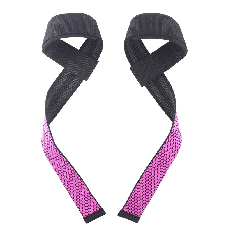 Sangles de levage antidérapantes en gel de silice pour haltérophilie