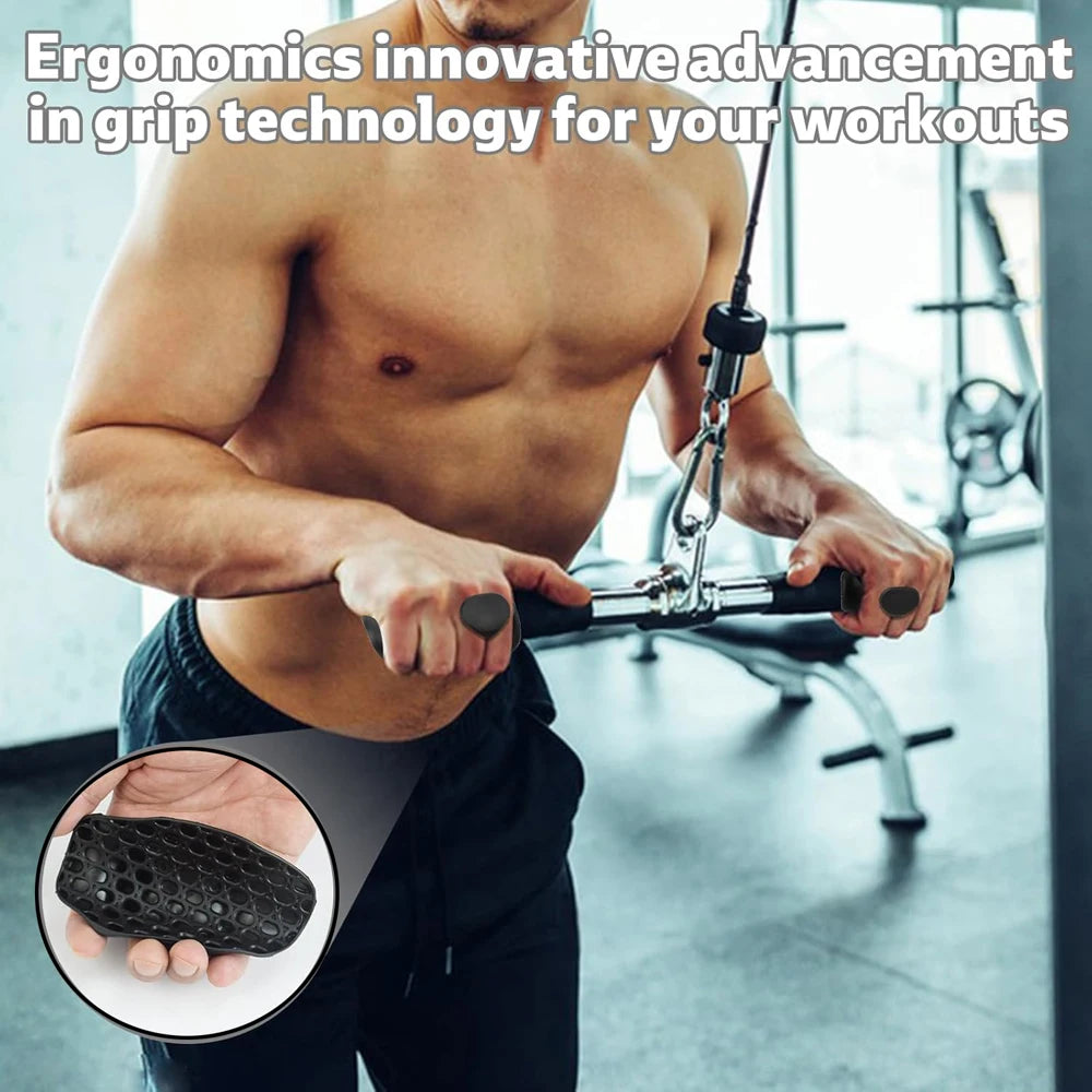 Poignées antidérapantes pour musculation