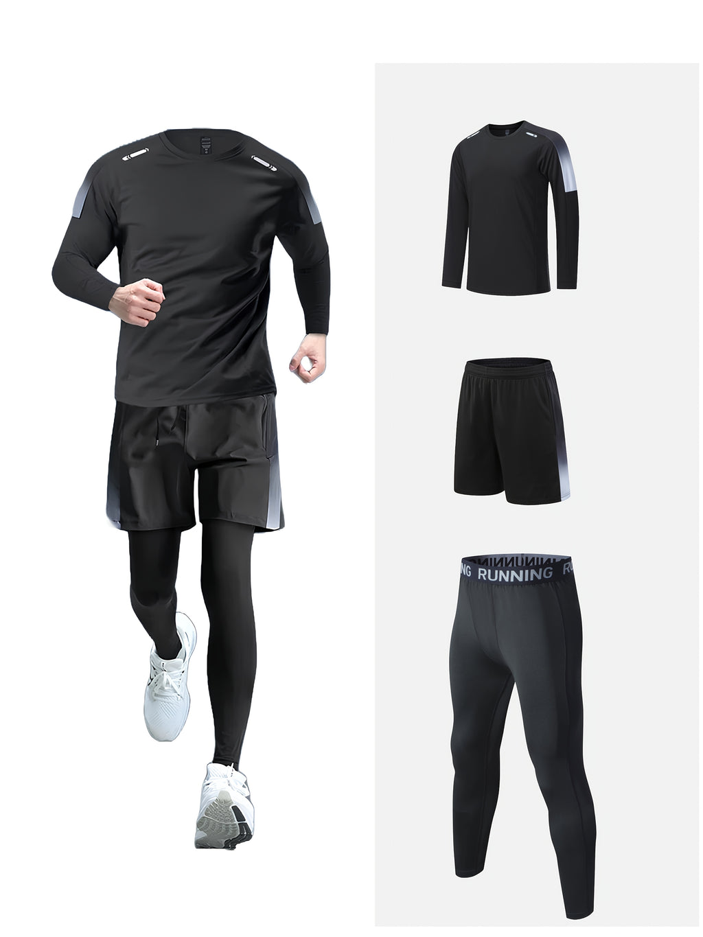 Ensemble de sport homme 3 pièces