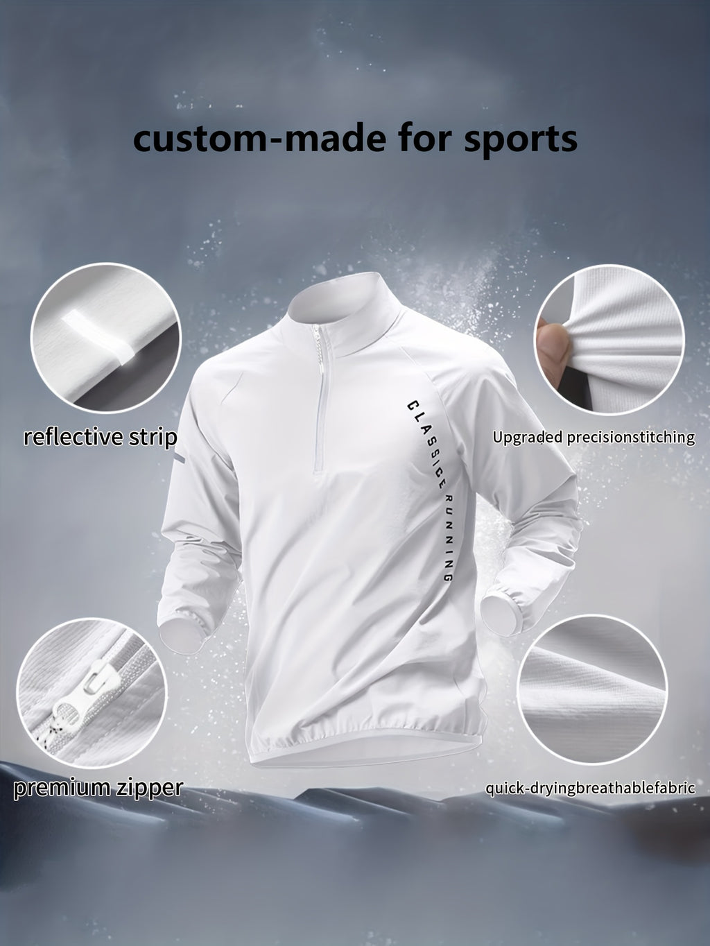 T-shirt à manches longues pour homme