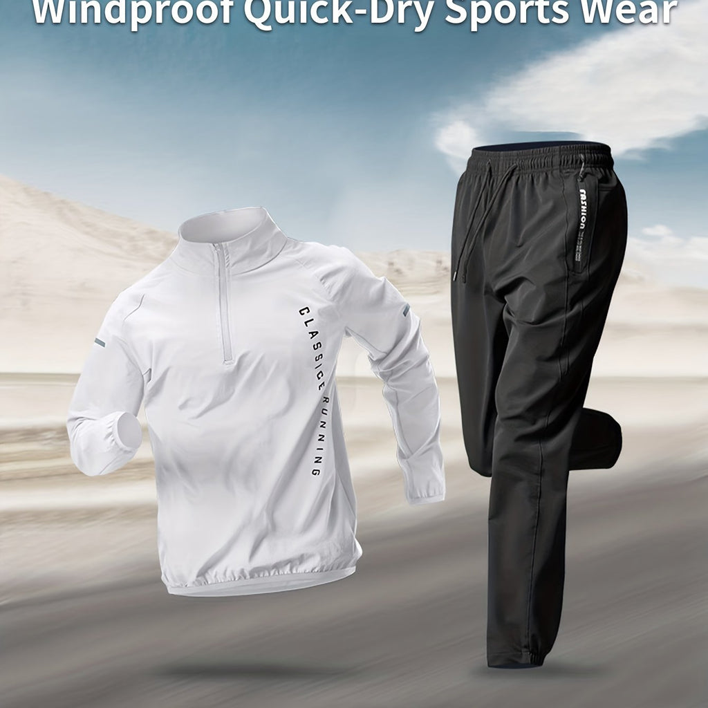 Ensemble de sport décontracté deux pièces pour homme