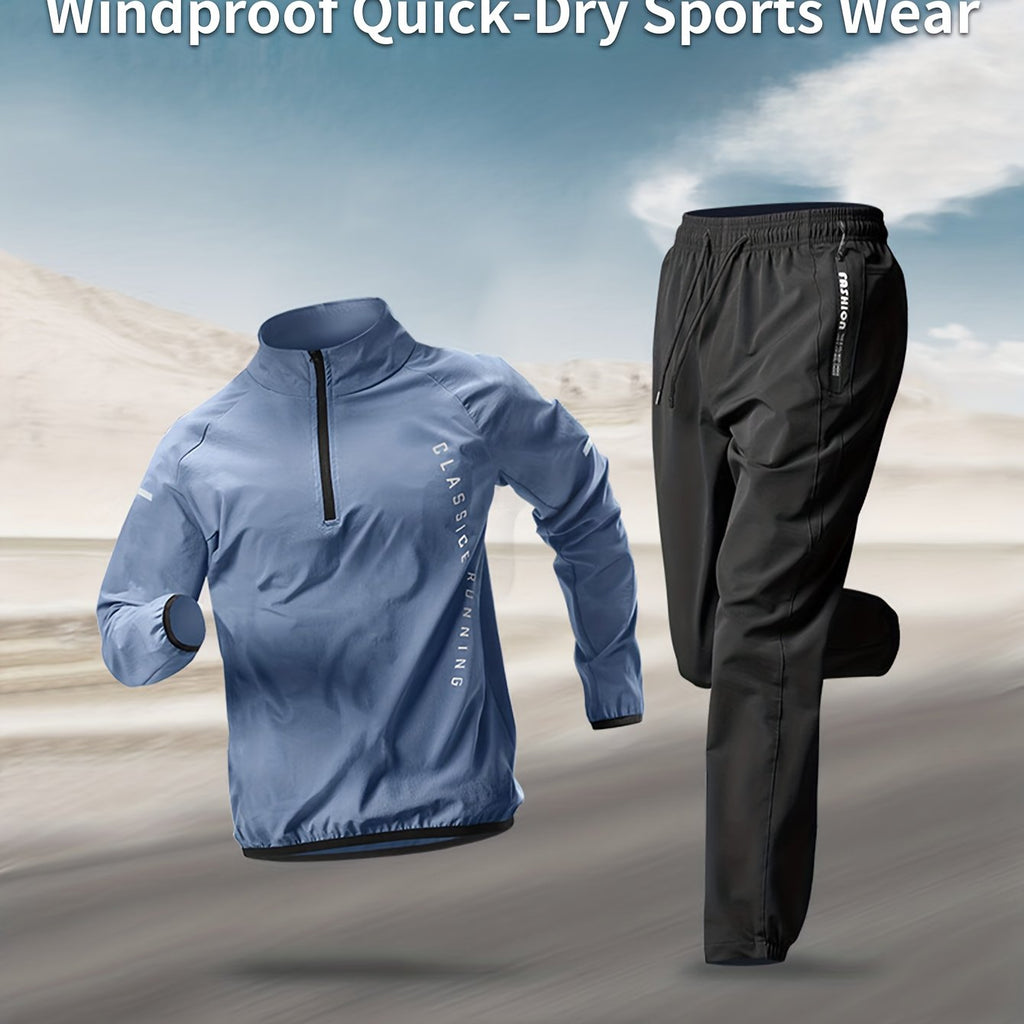 Ensemble de sport décontracté deux pièces pour homme